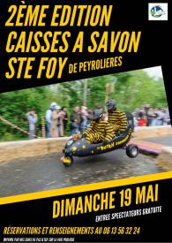 2ème édition Course de caisses  à savon Ste Foy de Peyrolières le 19 mai 2024