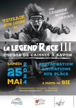 LA Legend'Race, samedi 25 mai 2024, Veuzain sur Loire