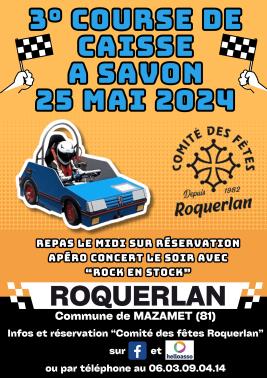 Course de caisse à savon de Roquerlan, samedi 25 mai 2024, MAZAMET