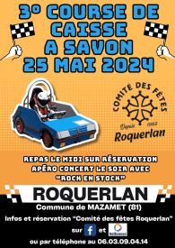 Course de caisse à savon de Roquerlan le 16 juin 2024