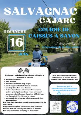 Course de caisses à savon Salvagnac-Cajarc, dimanche 16 juin 2024, Salvagnac-Cajarc