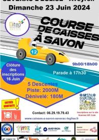 Course de caisses à savon le 25 août 2024