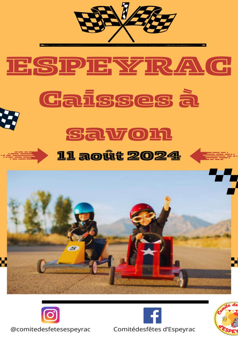 1ère édition de course de caisses à savon d'Espeyrac