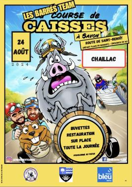 Course de caisse à savon à Chaillac (Indre), samedi 24 août 2024, Chaillac