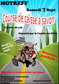 Course de caisse à savon le 22 sept. 2024