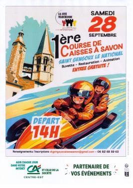 course de caisse à savon, samedi 28 septembre 2024, Saint-Gengoux-le-National