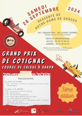 Grand Prix de Cotignac, samedi 28 septembre 2024, COTIGNAC