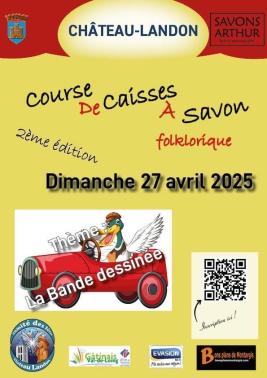 2ème édition course de caisses à savon folklorique, dimanche 27 avril 2025, CHATEAU-LANDON